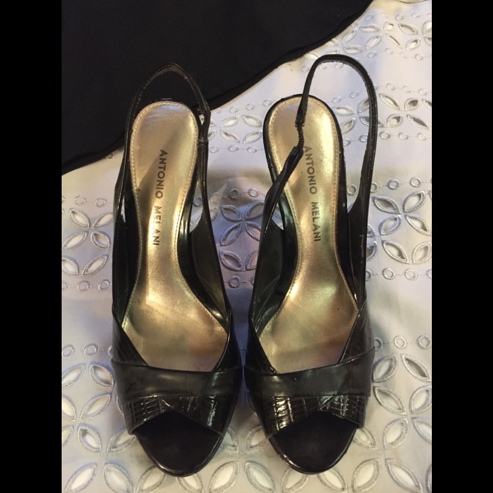 Antonio Melani Sling Back Pumps
